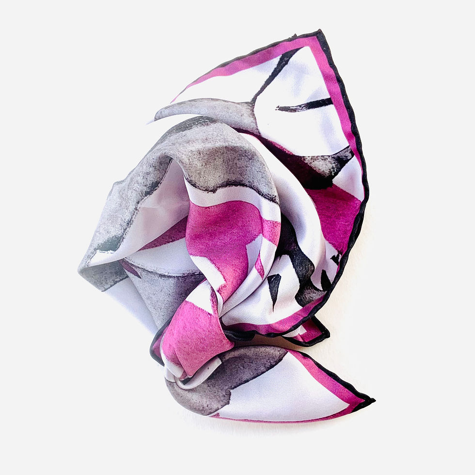 Thumbnail: "RUNNERS" SMALL SILK SQUARE