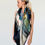 Thumbnail: TIDES LARGE SILK SCARF