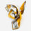 Thumbnail: "RUNNERS" SMALL SILK SQUARE