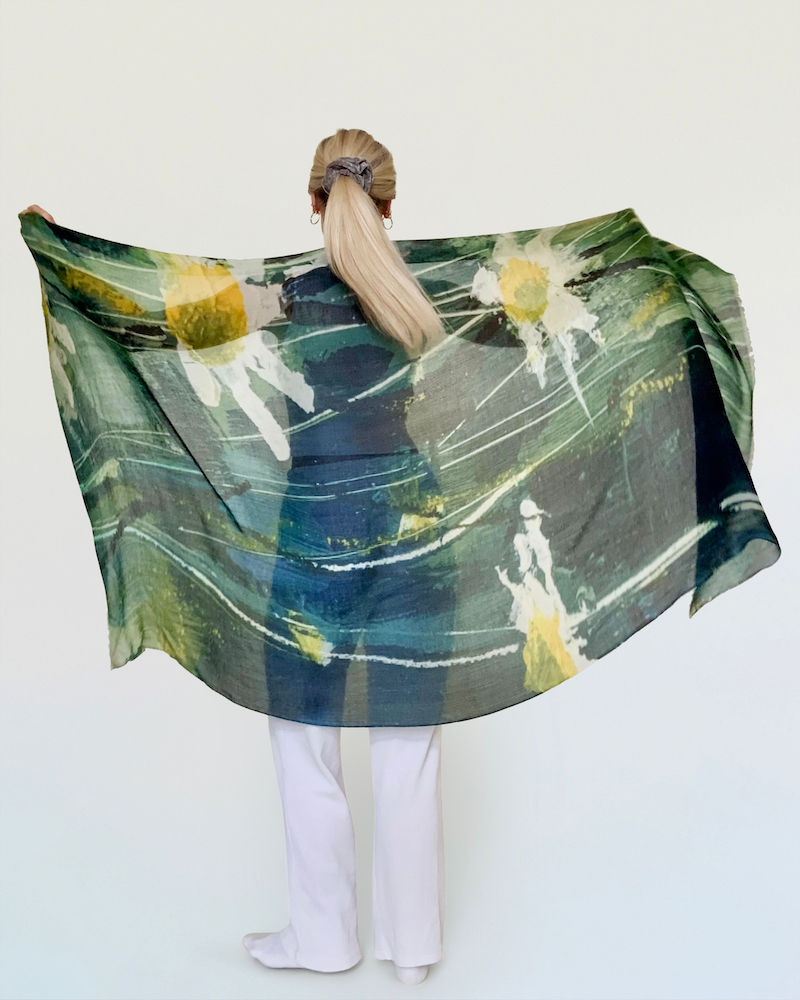 Thumbnail: DAISY CASHMERE WRAP