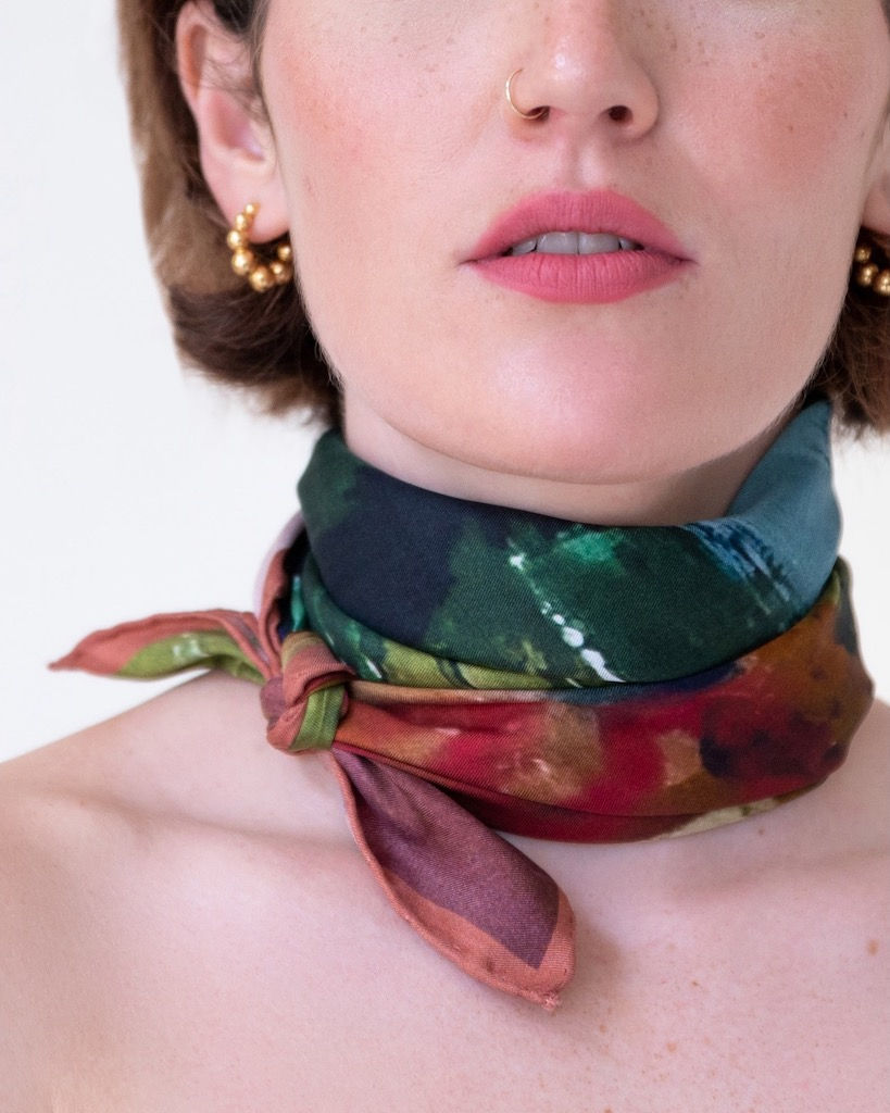 Thumbnail: “TAPESTRY” SILK SCARF