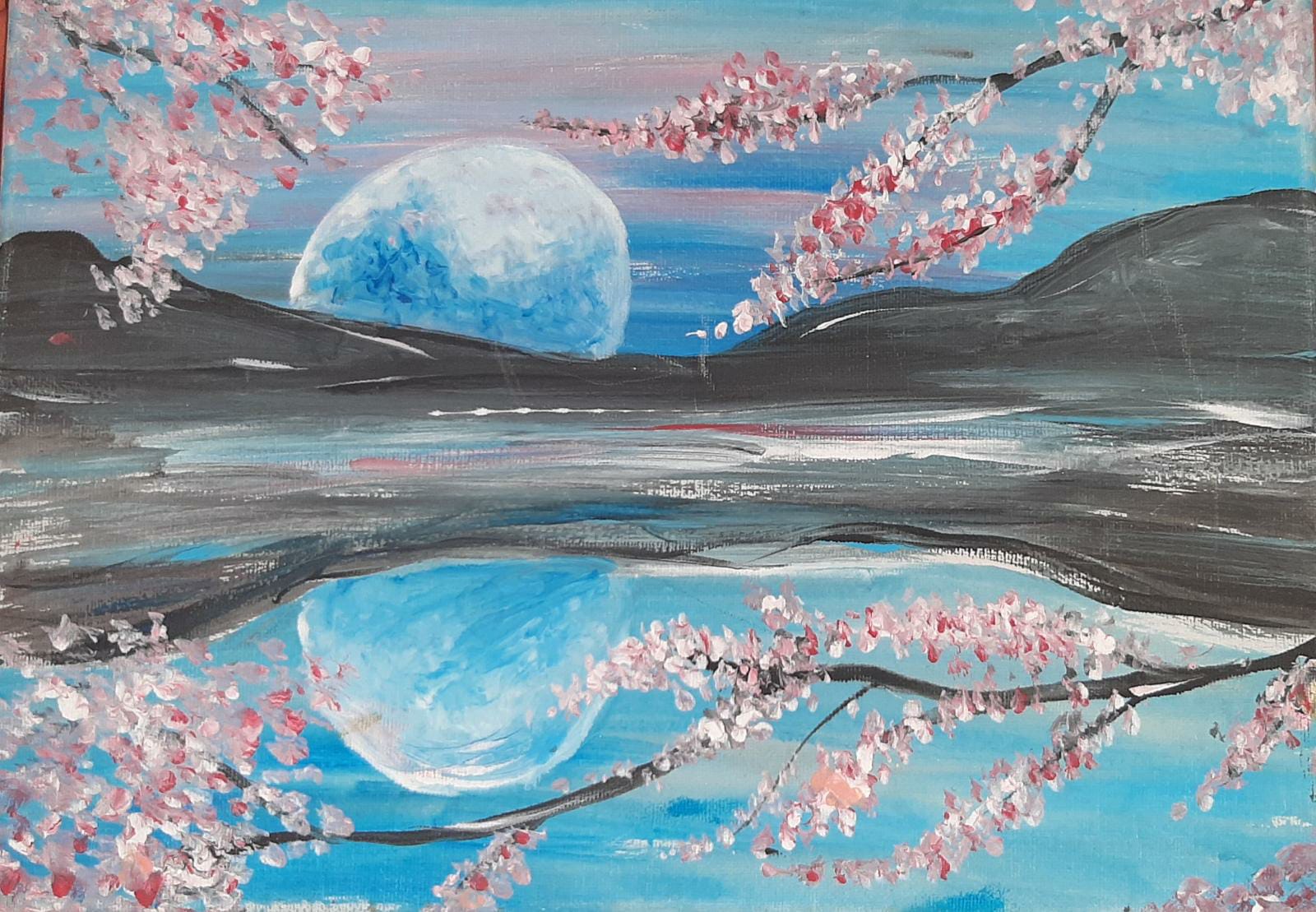 Reflective Moon