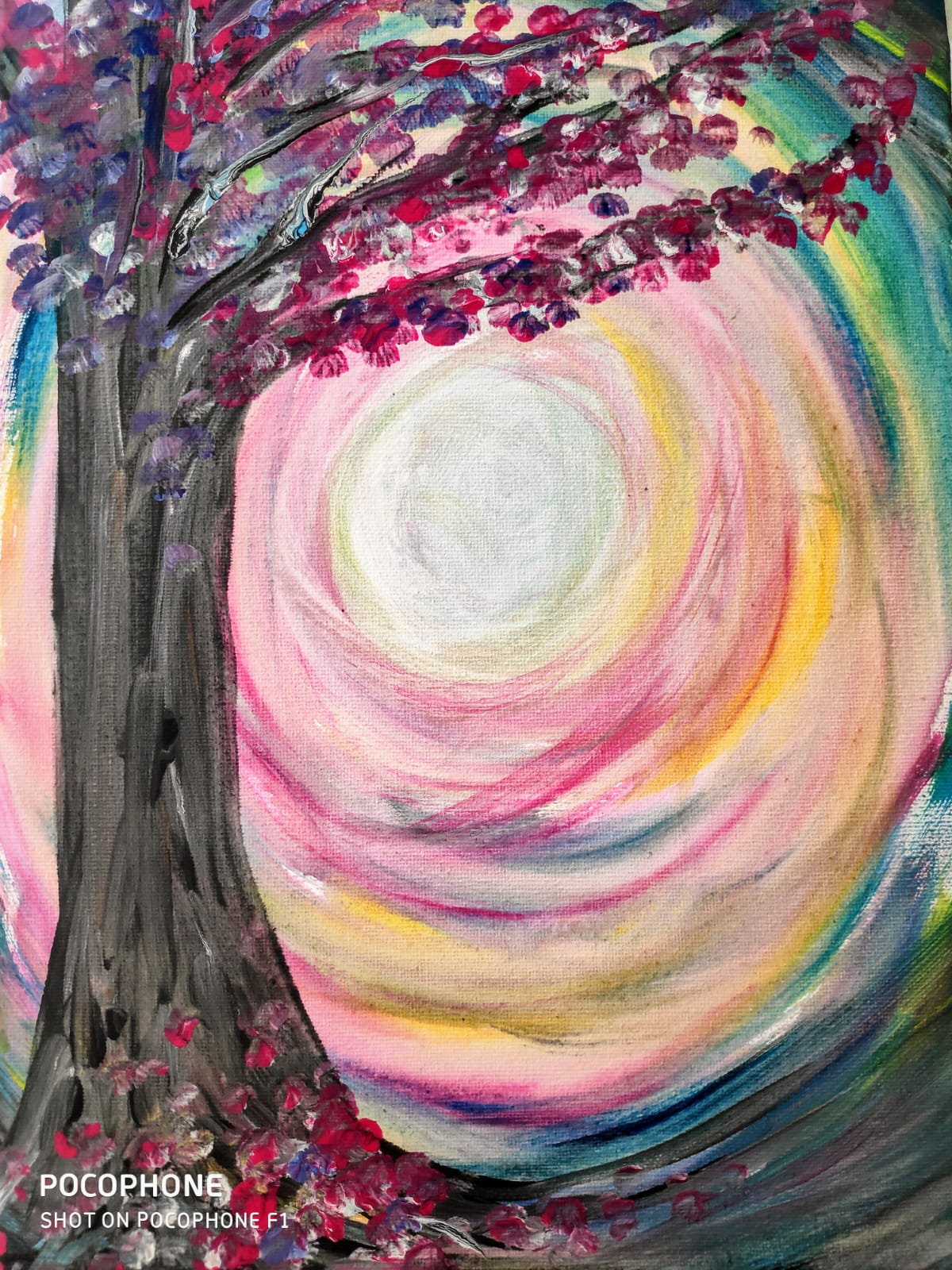 Colorful Sun Tree