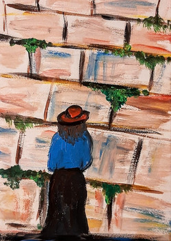 Woman at the Kotel