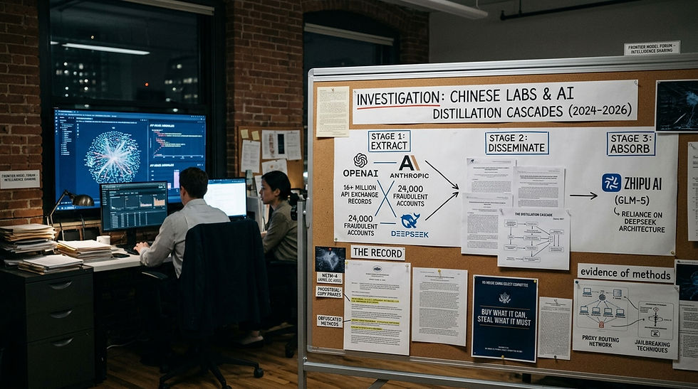 how Chinese labs have been harvesting AI