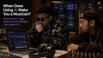 When Does Using AI Make You a Musician? Fenix Flexin, Tyga, and the Line Nobody Can Agree On