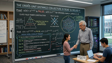 AI Solved a 79-Year-Old Math Problem No Human Could Crack: The Erdős Unit Distance Conjecture Is Dead