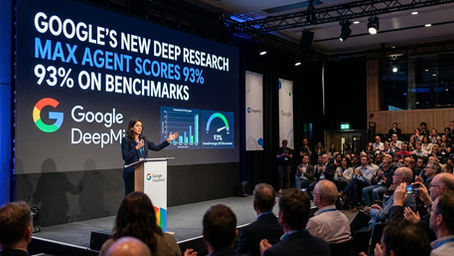 Google's New Deep Research Max Agent Scores 93% on Benchmarks