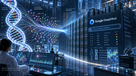 DeepMind Precomputes the Whole Human Genome's Mutations, Which Turns Genetic Search Into a Lookup