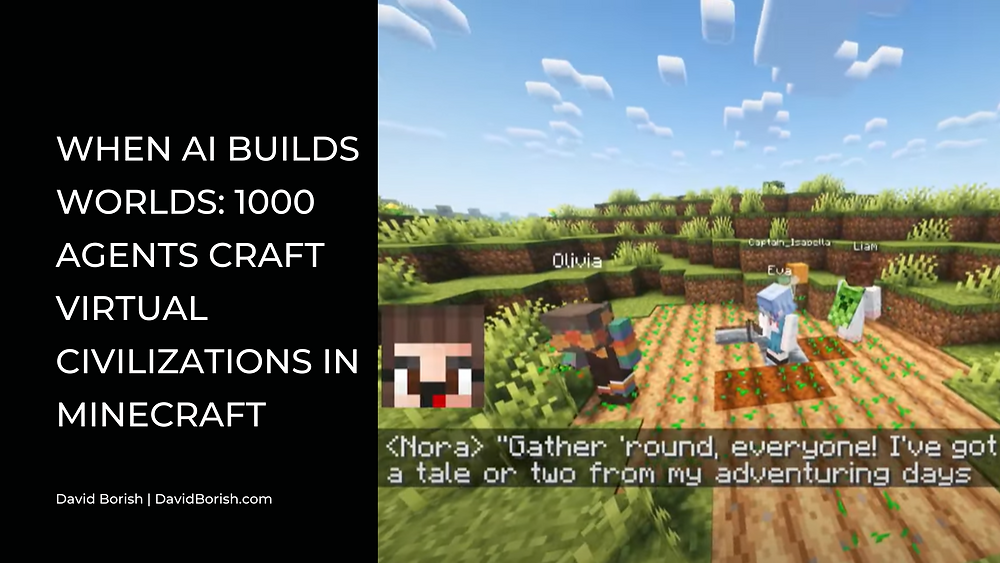 When AI Builds Worlds: 1000 Agents Craft Virtual Civilizations in Minecraft