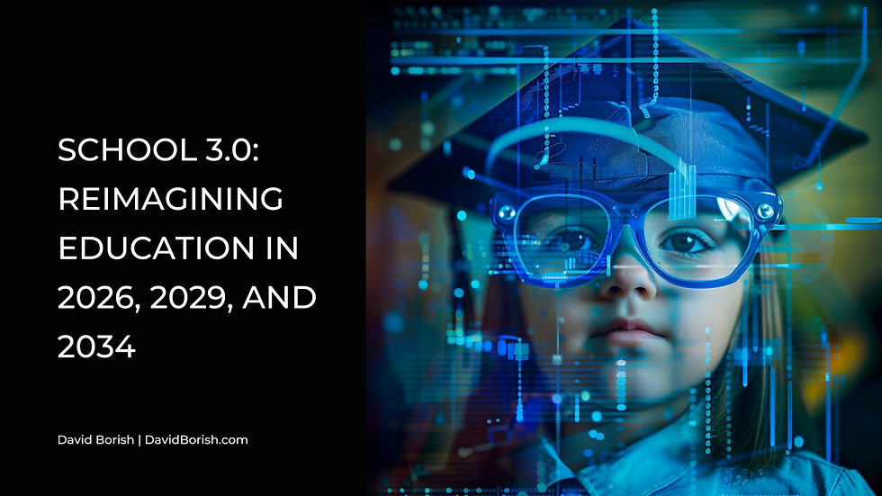 School 3.0: Reimagining Education