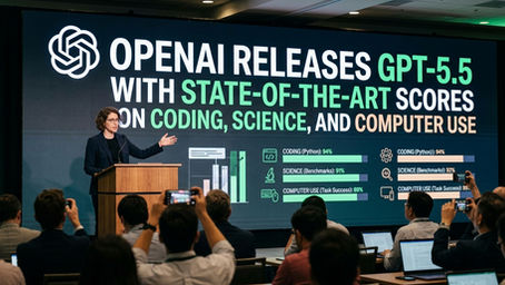 OpenAI Releases GPT-5.5 With State-of-the-Art Scores on Coding, Science, and Computer Use