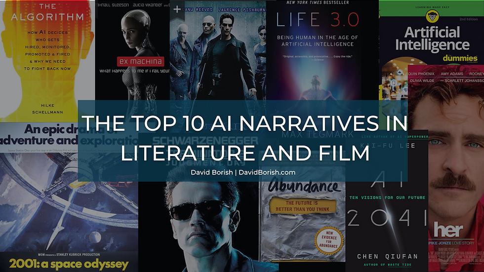 The Top 10 AI Narratives in Literature and Film