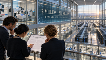Two Million to 200 Million Researcher-Equivalents: How a 22-Author Paper Sizes the Automated AI Workforce
