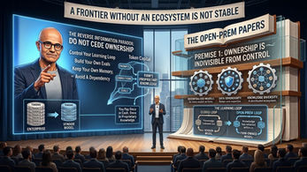 What Microsoft's CEO Just Said About AI Ownership, and What the Open-Prem Papers Said First