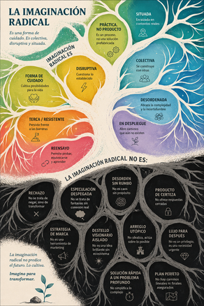 Imaginación radical: enraizar antes de construir