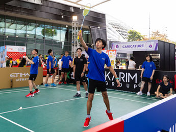 Sharing the Heart of the Badminton Community at Élever Badminton: Loh Kean Hean and Eng Chin An