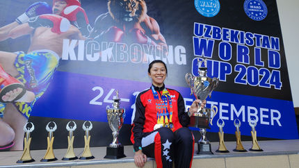Valencia Yip Overcomes Rare Injury to Clinch Three Golds at the Kickboxing World Cup