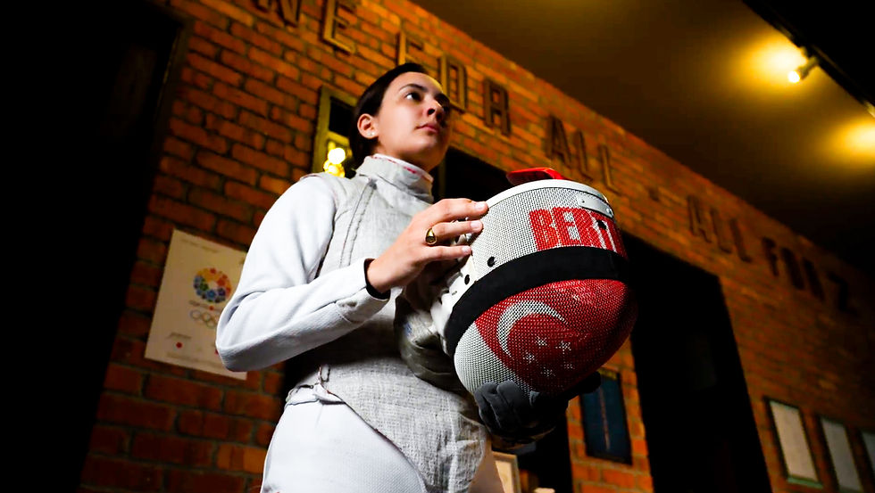 Carrying Singapore’s Blade onto a Fencer's Grandest Piste: Amita Berthier