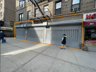 807 West 181st Street Retail 900sf. 