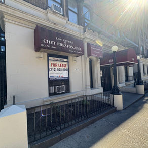 454 Fort Washington Ave. Former law office. Great multi-service. Law office or Medical. 
