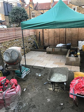 Hither Green Garden Build