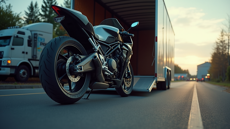 Motorcycle Transport and Storage Solutions For Enthusiasts