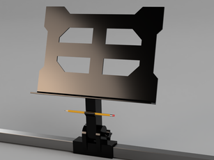 Music Stand for Accessory Bar
