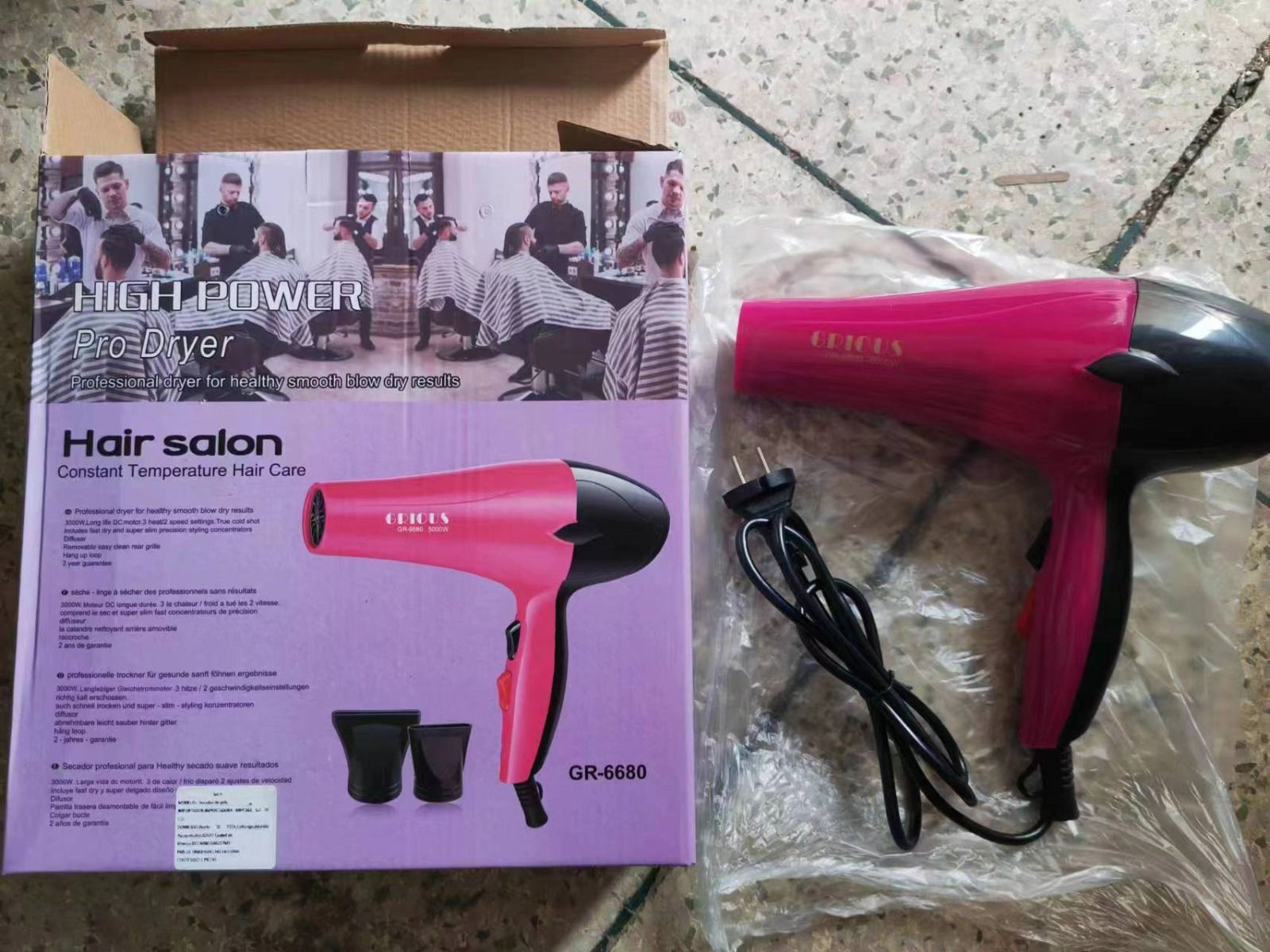SECADOR DE CABELLO