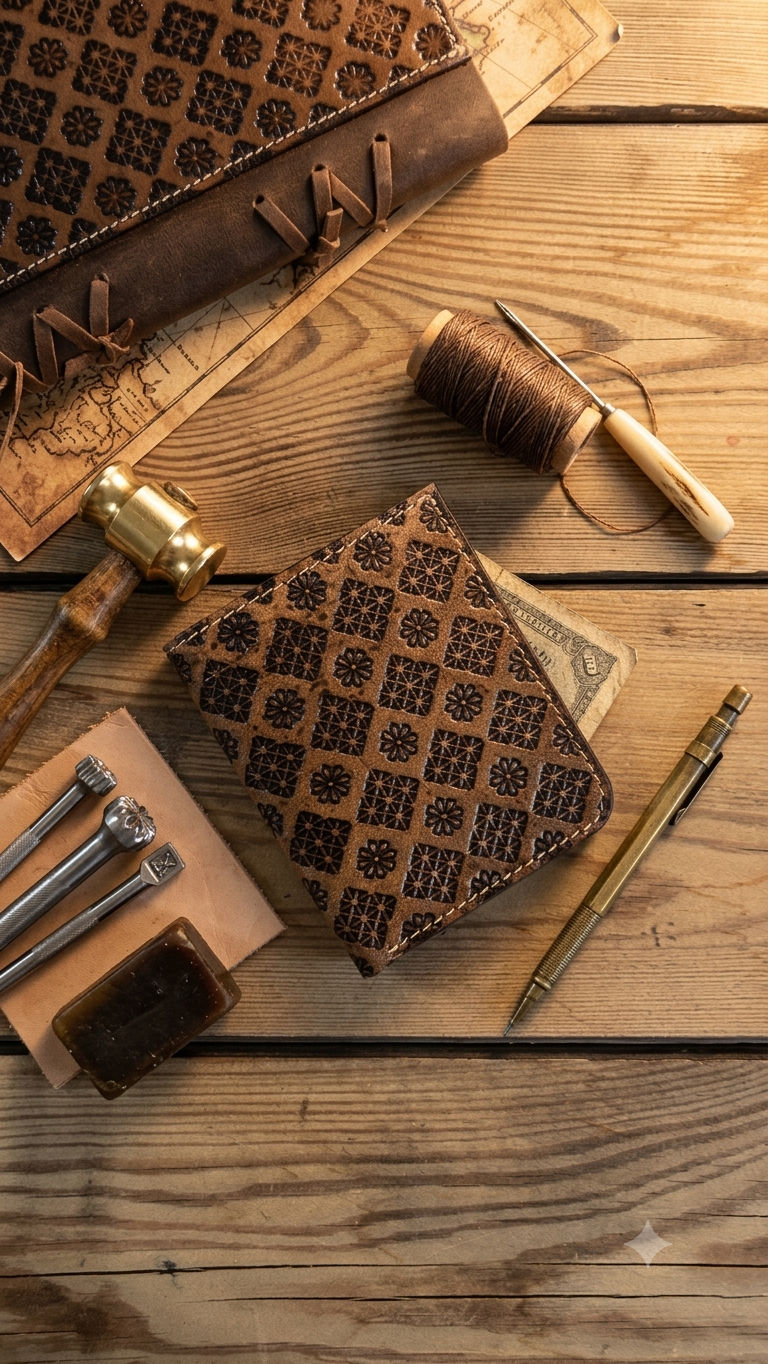 Vertical wallet-chauras