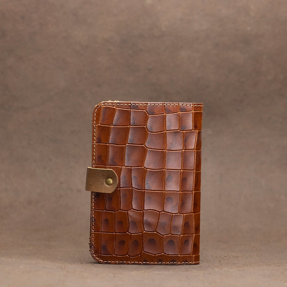 Thumbnail: Tangy Tan Mamba Travel Wallet