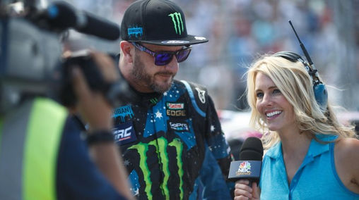 Red Bull GRC Pit Reporter Gets Schooled: Kristen Kenney Puts Herself Behind the Wheel