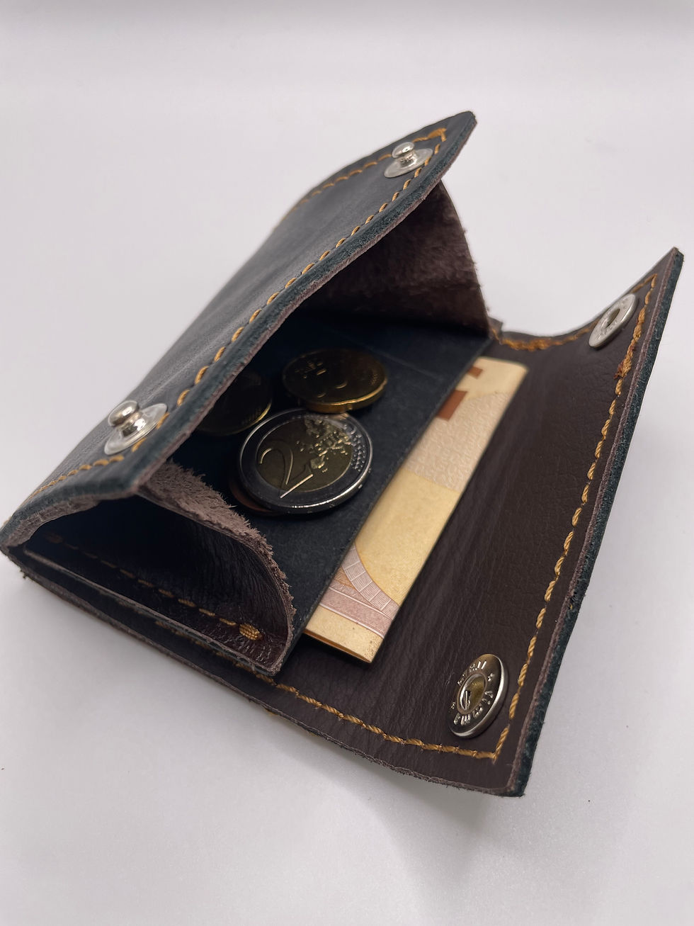 Μικρογραφία: Μαύρο Pocket Size ​​​​​​​Πορτοφόλι ext