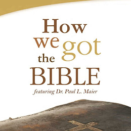 Cover of five-part series, "How We Got The Bible"