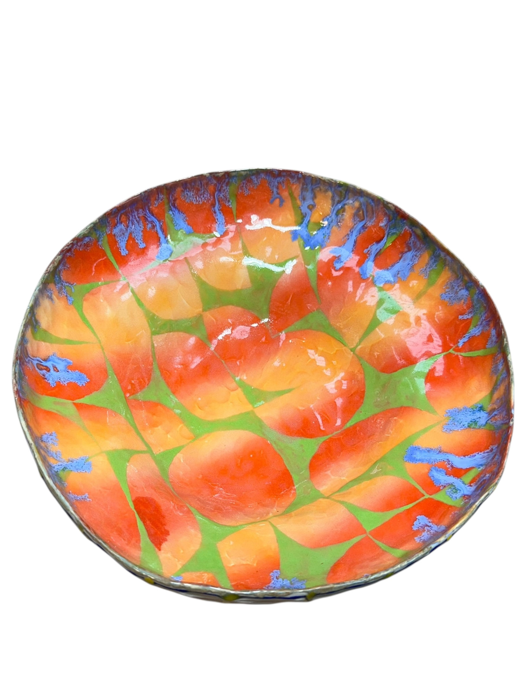 Counting Corners big porcelain bowl