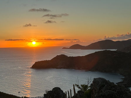 Sunset from Shirley Heights