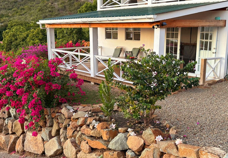 Verandah of studio apartment