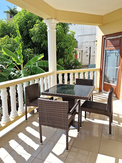 Furnished verandah