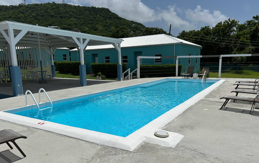 Swimming pool at Neem View Apartments
