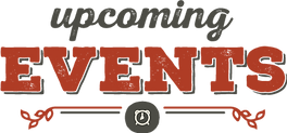 upcoming events notice
