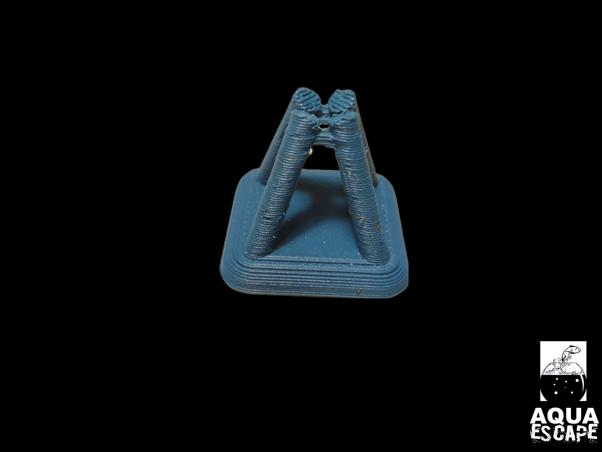 Lollyhouder vlak Blauw