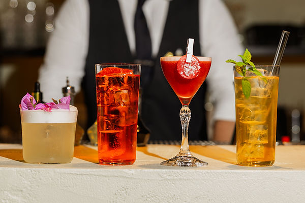 cocktails at Mokosh restaurant