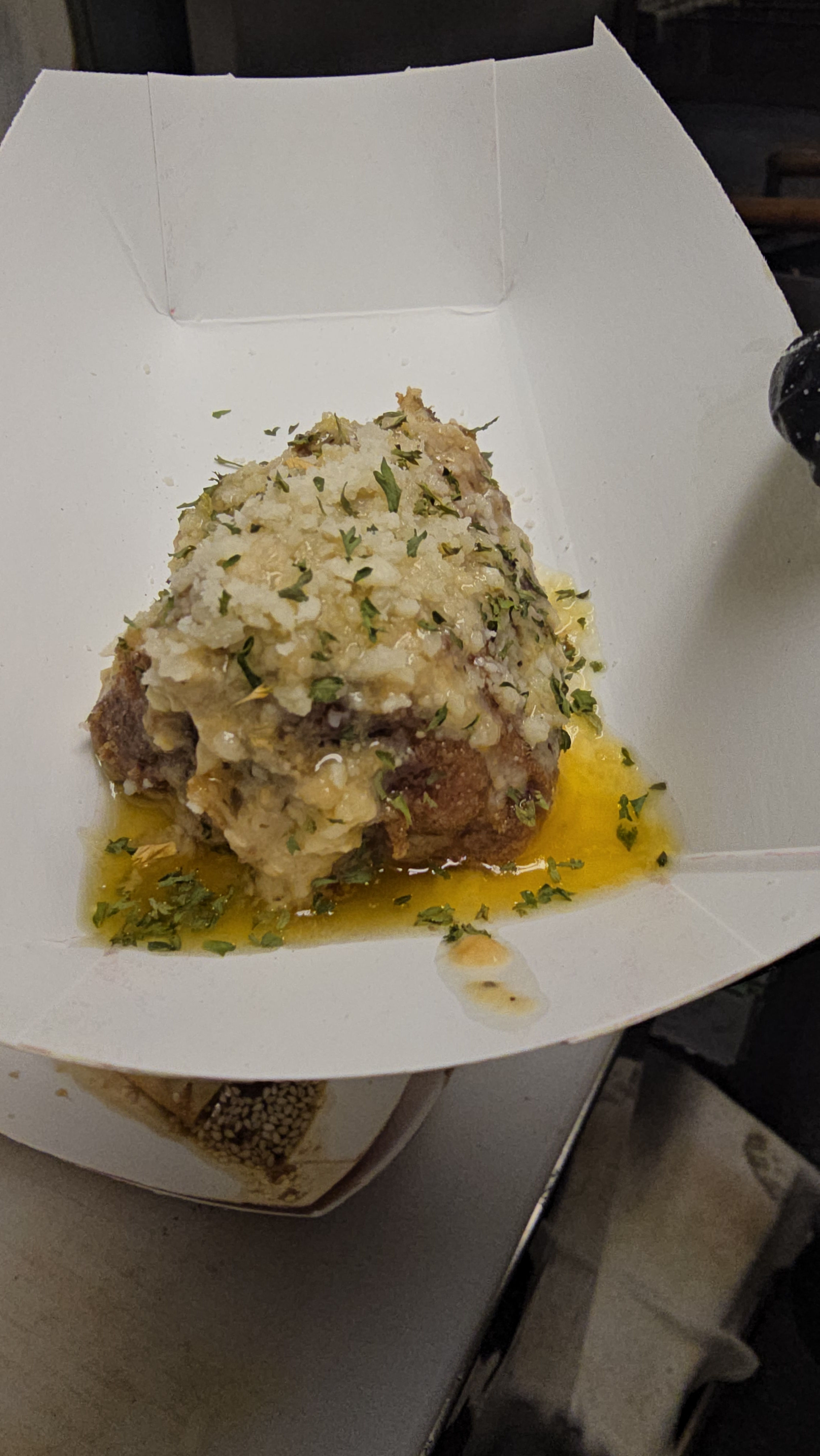 Garlic Parmesan Pig Wings
