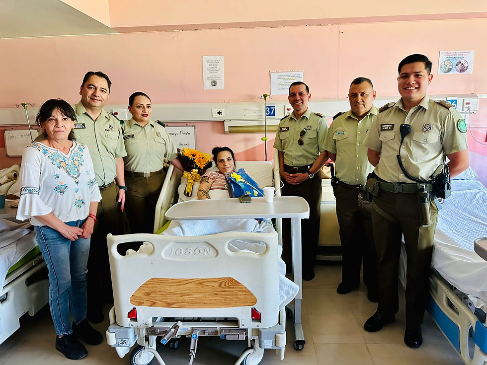 CARABINEROS DEL RETÉN QUEBRADA HERRERA REALIZAN EXITOSA ATENCIÓN DE PARTO DE EMERGENCIA