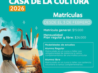 CASA DE LA CULTURA LIMACHE 2026