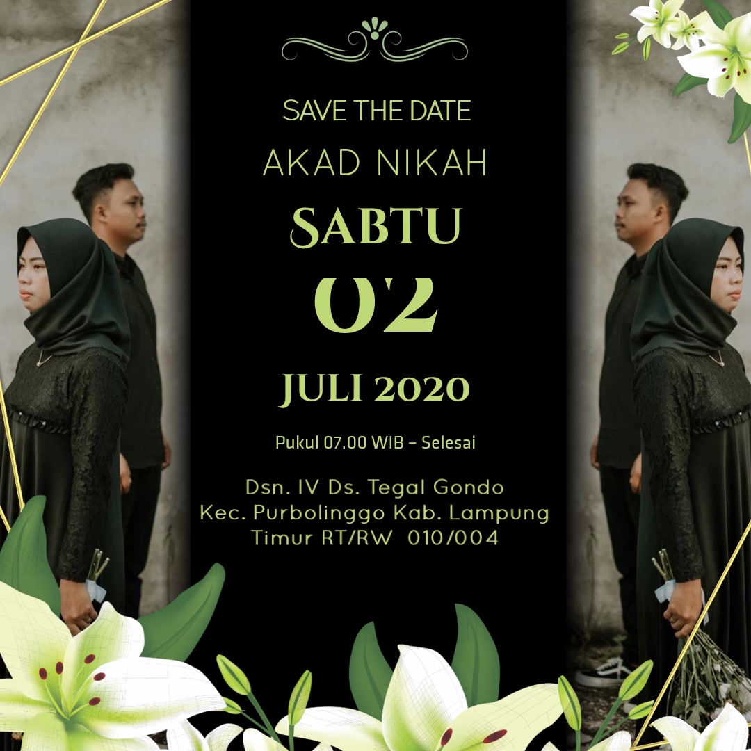 Undangan Video 60s / V60 - 09