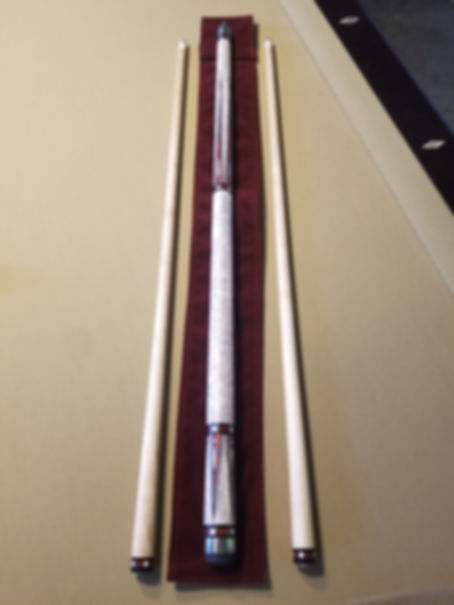 Custom Ivorine Pool Cue