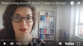 Stop putting yourself down now. 3 principles from learning science.