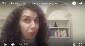 3 tips to win the numbers game in your job search