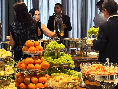 Ilha gastronômica: a queridinha dos eventos modernos no Splendore